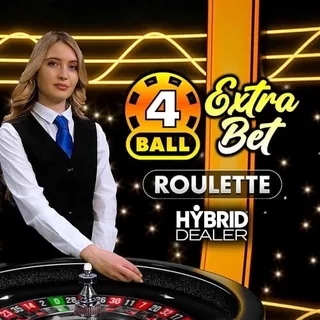 Roulette 4-Ball Extra Bet Hybrid Dealer