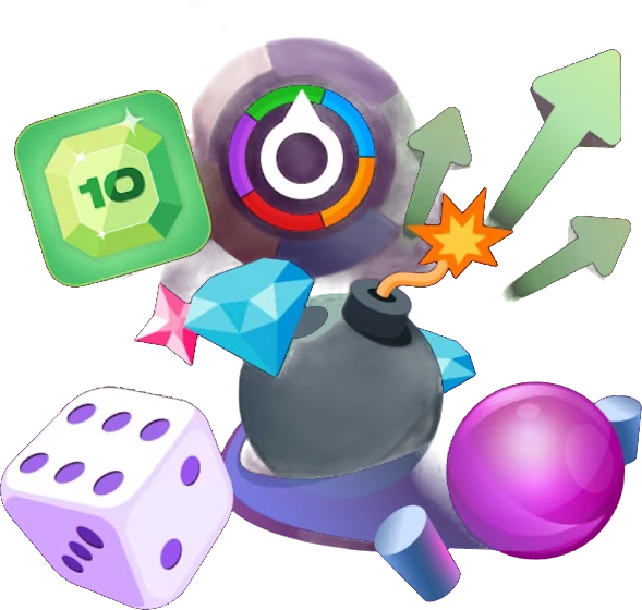 Cloudbet casino games: gem, dice, bomb, diamond and wheel